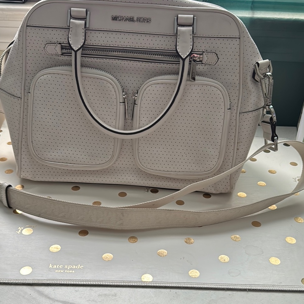 Michael Kors Gray Perforated Women's Bag